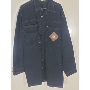 Vintage Paco Jeans Men's Denim Jean Jacket Blue Size XL